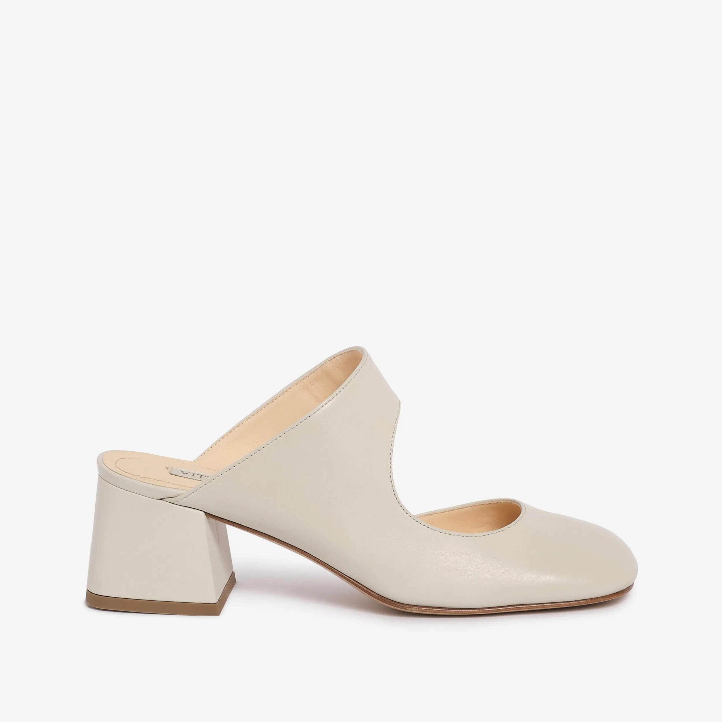 Women's leather mule