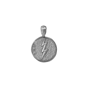 Zeus Pendant - Ancient Silver