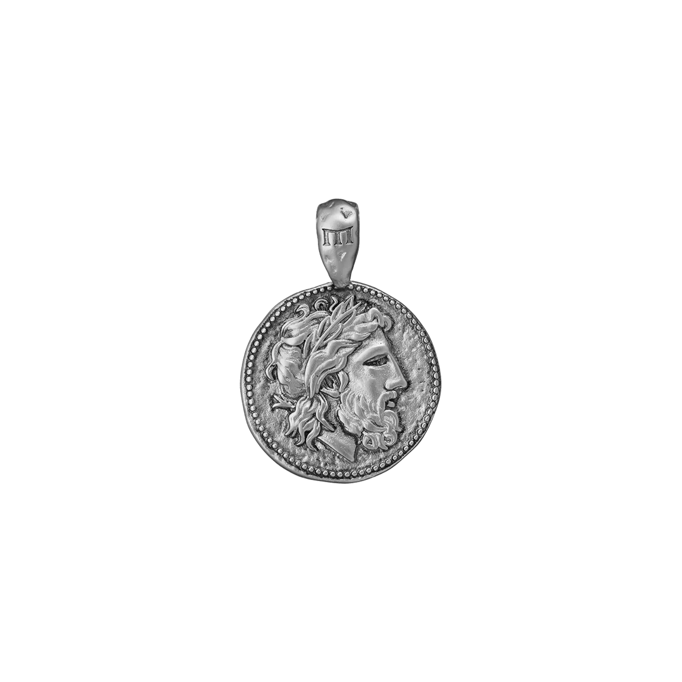 Zeus Pendant - Ancient Silver